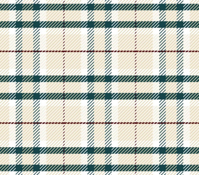 Anchored plaid pattern
