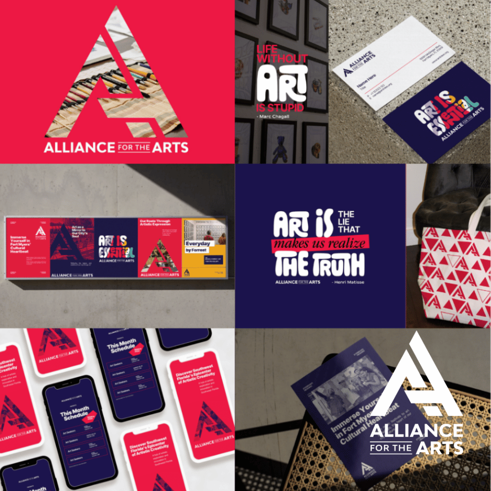 Alliance for the Arts brand campaign