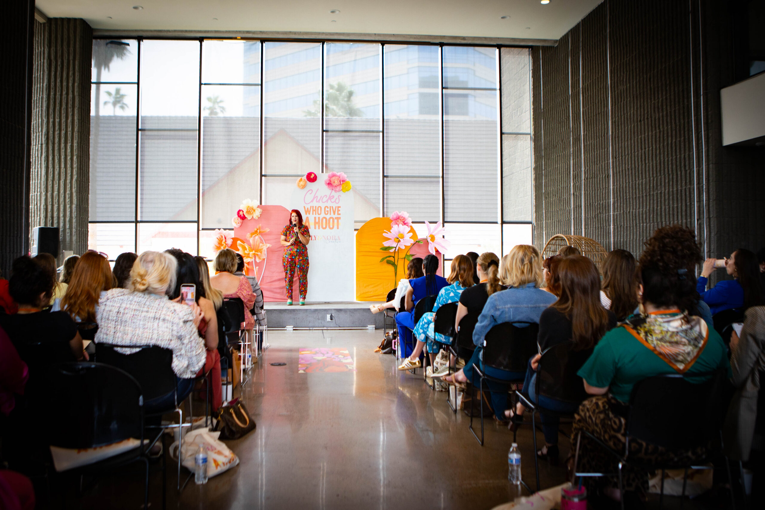 Full room at a live event