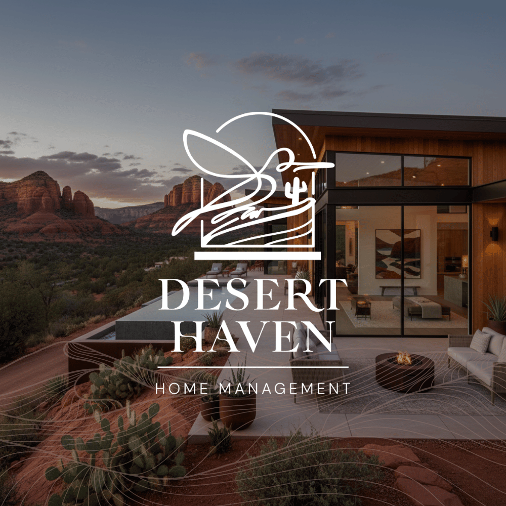 Desert Haven Home Management brand and web